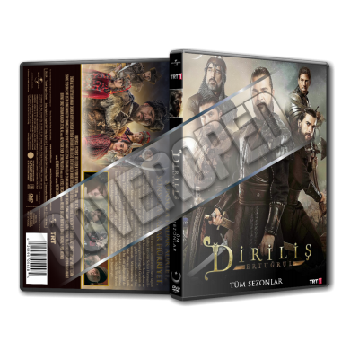 Diriliş Ertuğrul Dizisi Türkçe Dvd Cover Tasarımı